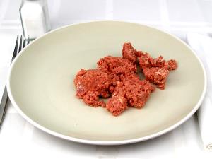 1 Oz Ground Beef (75% Lean / 25% Fat, Patty, Cooked, Broiled)