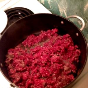 1 Oz Ground Beef, Raw, 95% Lean
