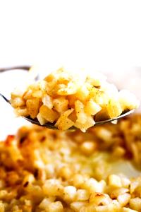 1 Oz Hashed Brown Potatoes (with Butter Sauce, Prepared, Frozen)