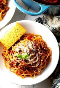1 Oz Homemade-Style Spaghetti Sauce with Beef or Meat