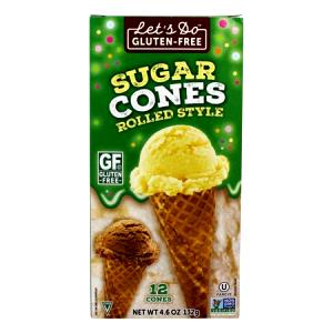 1 Oz Ice Cream Cones (Rolled Sugar Type)