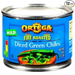 1 Oz Immature Green Chili Hot Peppers (Canned)
