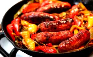 1 oz Italian Sausage and Peppers