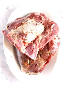 1 Oz Lamb Shoulder, Blade, Raw, Slo