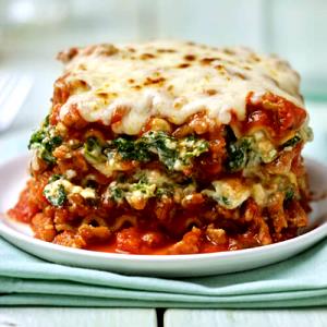 1 Oz Lasagna with Chicken or Turkey and Spinach