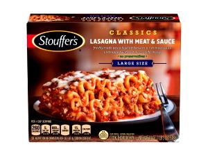 1 Oz Lasagna with Meat and Sauce Entree (Frozen)