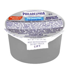 1 Oz Light or Lite Cream Cheese