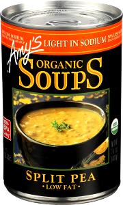 1 Oz Low Sodium Pea Soup (Prepared with Water, Canned)