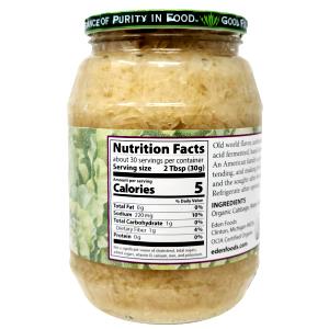 1 Oz Low Sodium Sauerkraut (Canned)