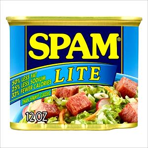 1 Oz Lunch Meat, Pork, Light (Spam)