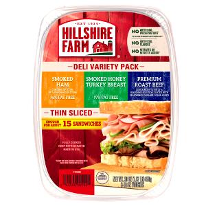 1 Oz Lunchmeat, Variety Pack, Lowfat