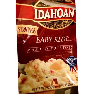 1 Oz Mashed Potatoes (From Granules, Whole Milk and Margarine)