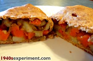 1 Oz Meat and Vegetable Turnover
