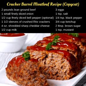 1 Oz Meat Loaf Made with Beef
