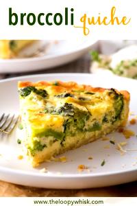 1 Oz Meatless Broccoli Quiche