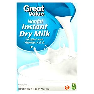 1 Oz Milk (Nonfat with Added Vitamin A, Instant)