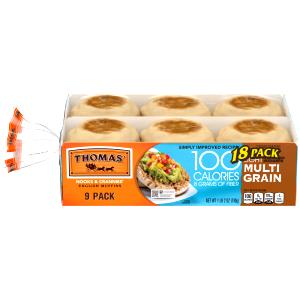 1 Oz Mixed Grain English Muffins (Includes Granola)
