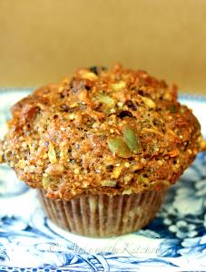 1 Oz Multigrain Muffin with Nuts