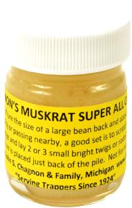 1 Oz Muskrat, Raw