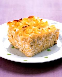 1 Oz Noodle Pudding with Milk
