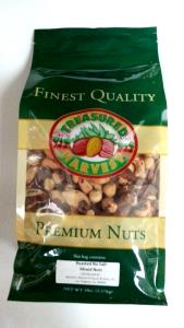 1 Oz Oil Roasted Mixed Nuts (Without Peanuts, Without Salt Added)