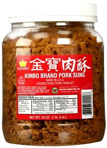 1 Oz Oriental Style Dehydrated Pork