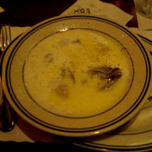 1 Oz Oyster Stew (with Equal Volume Water, Canned)