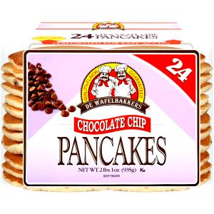 1 Oz Pancakes with Chocolate Chips