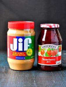 1 Oz Peanut Butter and Jelly Sandwich