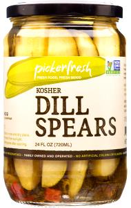 1 Oz Pickle, Kosher Dill Spears