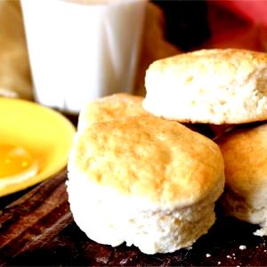 1 Oz Plain or Buttermilk Biscuits (Dry Mix, Prepared)