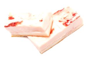 1 Oz Pork Backfat, Raw