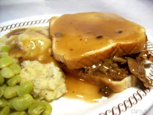 1 Oz Pork Sandwich with Gravy