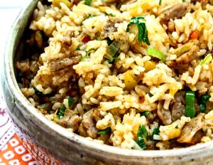 1 Oz Pork Sausage Rice Links (Cooked)