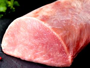 1 Oz Pork Tenderloin, Raw, Slf