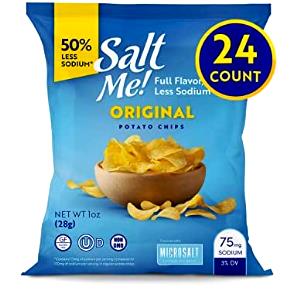 1 Oz Potato Chips, Original, Lower Sodium