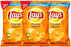 1 Oz Potato Chips, Sharebag, Jalapeno