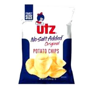 1 Oz Potato Chips (Without Salt, Reduced Fat)