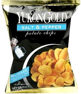 1 Oz Potato Chips, Yukon Gold, Salt & Pepper