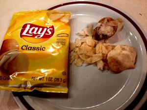 1 Oz Potato Crisps, Light