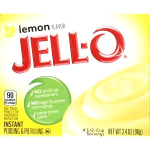 1 Oz Pudding, Lemon