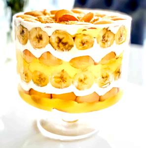 1 Oz Pudding with Fruit and Vanilla Wafers