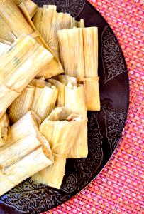 1 Oz Puerto Rican or Caribbean Style Meatless Tamale