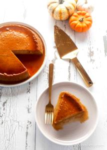 1 Oz Puerto Rican Pumpkin Pudding (Flan De Calabaza)