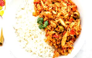 1 Oz Puerto Rican Style Crabs in Tomato-Based Sauce (Salmorejo De Jueyes)