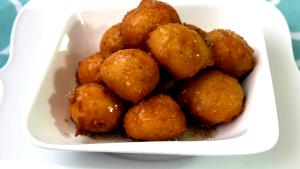 1 Oz Puerto Rican Style Rice Meal Fritter (Almojabana)