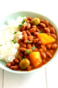 1 Oz Puerto Rican Style Rice with Stewed Beans