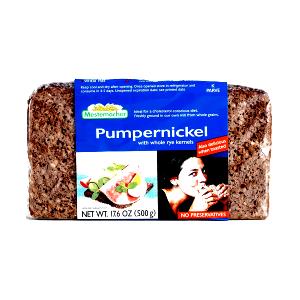 1 Oz Pumpernickel Bread