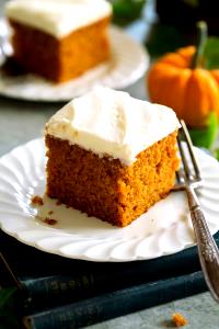 1 Oz Pumpkin Cake with Icing