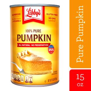 1 Oz Pumpkin (Without Salt, Canned)